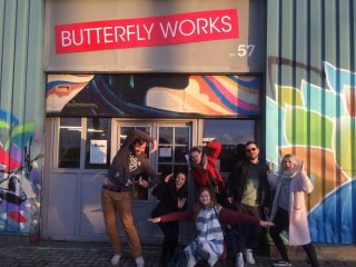 The students from MDES at aSocial Design Studio