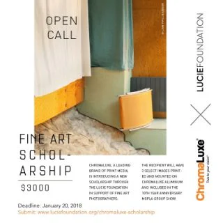 ChromaLuxe X Lucie Foundation Fine Art Scholarship