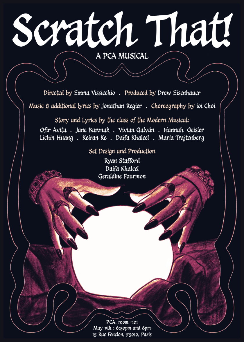 End-of-Year Musical: Scratch That! — Paris College of Art