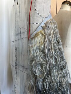 Behind the scene images courtesy of @pariscollegeofart faculty